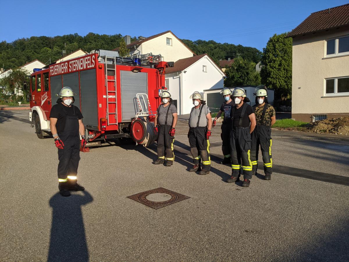 Übungsbetrieb der Einsatzabteilung Sternenfels gestartet